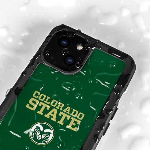 Colorado State University CSU iPhone 15 Waterproof Case